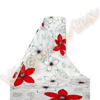 Bumbac Satinat 100% Engross – Latiime 240 cm, Lungime 30 ml, Ideal pentru Lenjerii de Pat și Proiecte Textile 27070 albastru